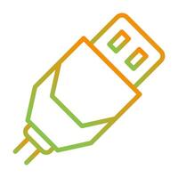 Usb Cable Vector Icon