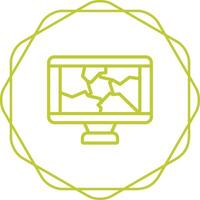 Computer Vector Icon