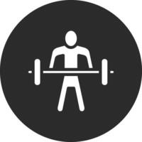 Weightlifting Vector Icon