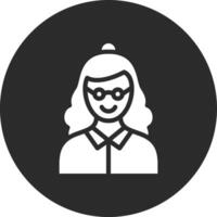 Old Woman Vector Icon