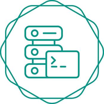 SSH Hosting Vector Icon