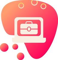 Online Business Vector Icon