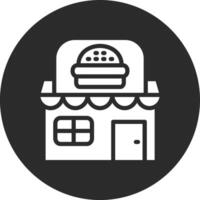 Burger Shop Vector Icon