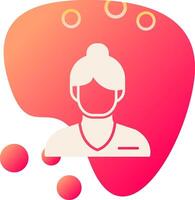 Lady Doctor Vector Icon