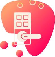 Smart Door Vector Icon