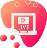 Live Vector Icon