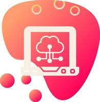 Cloud Computing Vector Icon