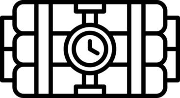 Time Bomb Vector Icon