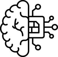 Artificial Intelligence Vector Icon