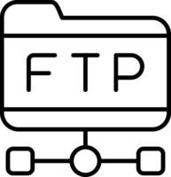 Ftp Vector Icon