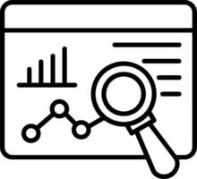 Market Research Vector Icon