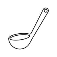 ladle icon vector