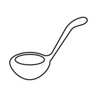 ladle icon vector