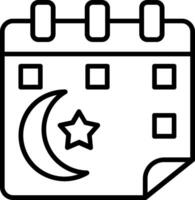 muharram vector icono