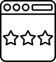 Rate Vector Icon