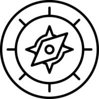 Compass Vector Icon