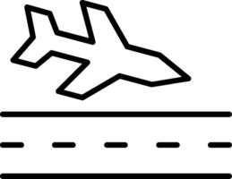 Landing Vector Icon