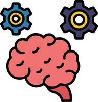 icono de vector de cerebro