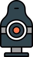 Shooting Target Vector Icon
