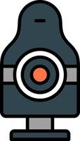 Shooting Target Vector Icon