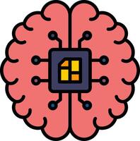 Artificial Intelligence Vector Icon