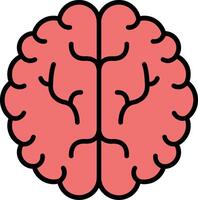 Human Brain Vector Icon