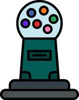 Gum Machine Vector Icon