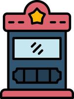 Ticket Box Vector Icon