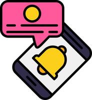 Chat Notification Vector Icon