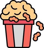 Popcorn Vector Icon