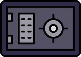 Safe Box Vector Icon