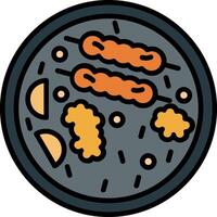 Kebab Vector Icon