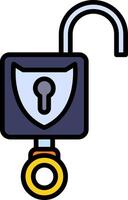 Open Padlock Vector Icon