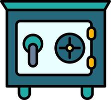 Safe Box Vector Icon