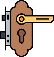 Doorlock Vector Icon