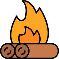 Campfire Vector Icon