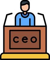 Ceo Vector Icon