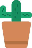 icono de vector de cactus