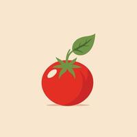 Tomato cartoon illustration vector design