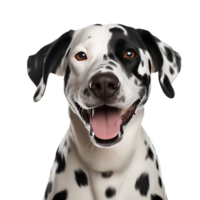 AI generated Cute and fun dogs on transparent background PNG