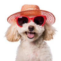 AI generated Cute and fun dogs on transparent background PNG