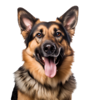 AI generated Cute and fun dogs on transparent background PNG