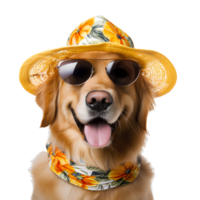 ai gegenereerd schattig en pret honden Aan transparant achtergrond PNG