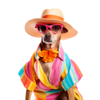 AI generated Cute and fun dogs on transparent background PNG