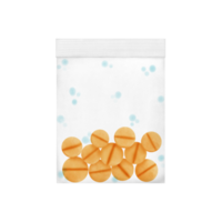 Pills in Plastic Sachet Illustration png