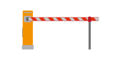 Road Car Barriers with Stop Sign png