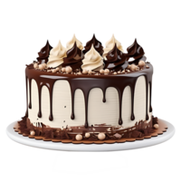 födelsedag kaka på transparent bakgrund för glad firande png