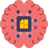 Artificial Intelligence Vector Icon