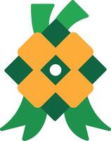 icono de vector de ketupat