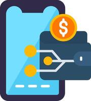 Digital Wallet Vector Icon